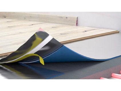 Podložka pod podlahy MAX ALU Pro AQUABLOCK  2 mm 3in1 15m2 (1x15m)