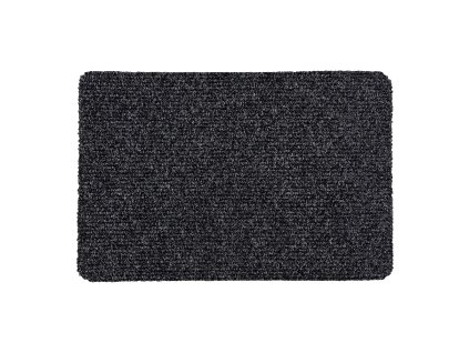 Antracitová vnitřní čistící vstupní rohož FLOMA Mega Rib - 40 x 60 x 1,3 cm