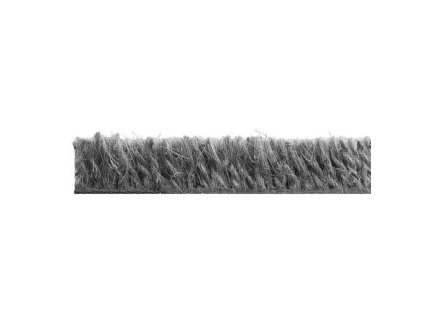 Šedá kokosová čistící vstupní rohož FLOMA Rucco - 40 x 70 x 1,7 cm