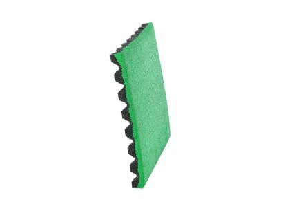 Zelená EPDM dopadová dlažba FLOMA V65/R50 - 100 x 100 x 6,5 cm