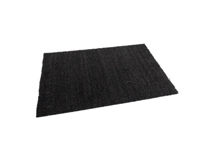 Černá kokosová čistící vstupní rohož FLOMA Rucco - 40 x 60 x 1,7 cm