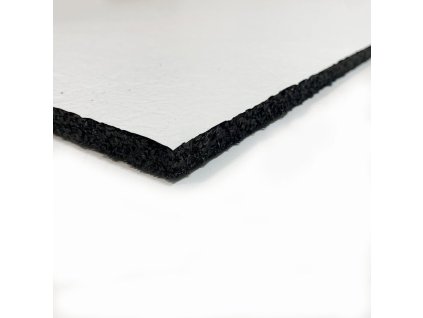Antivibrační tlumící rohož s ALU folií (deska) na střechu s hydroizolací z PVC fólie FLOMA S730 ALU - 200 x 100 x 1 cm