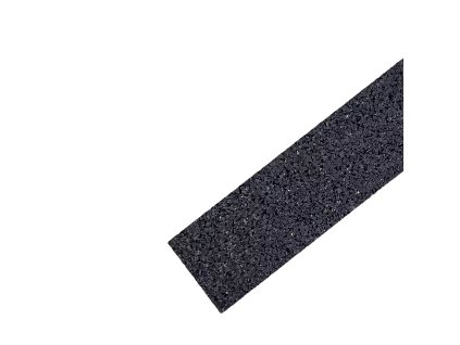 Gumová podložka s ALU folií (pás) pod konstrukci fotovoltaické elektrárny na střechu s hydroizolací z PVC fólie FLOMA UniPad ALU - 200 x 6 x 1 cm
