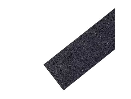 Gumová podložka s ALU folií (pás) pod konstrukci fotovoltaické elektrárny na střechu s hydroizolací z PVC fólie FLOMA UniPad ALU - 200 x 8 x 1 cm