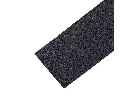 Gumová podložka s ALU folií (pás) pod konstrukci fotovoltaické elektrárny na střechu s hydroizolací z PVC fólie FLOMA UniPad ALU - 200 x 13 x 1 cm