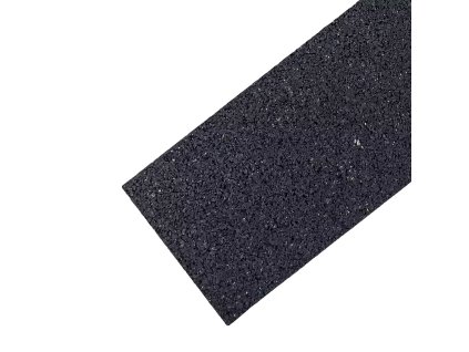 Gumová podložka s ALU folií (pás) pod konstrukci fotovoltaické elektrárny na střechu s hydroizolací z PVC fólie FLOMA UniPad ALU - 200 x 14 x 1 cm