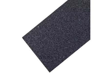 Gumová podložka s ALU folií (pás) pod konstrukci fotovoltaické elektrárny na střechu s hydroizolací z PVC fólie FLOMA UniPad ALU - 200 x 17 x 1 cm