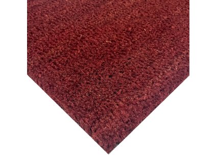 Červená kokosová čistící vstupní rohož FLOMA Rucco - 40 x 60 x 1,7 cm