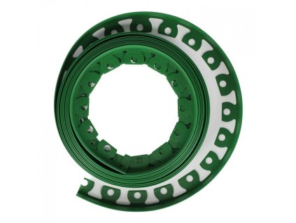 Zelený plastový zahradní obrubník Smart Border - 10 m x 0,2 cm x 5 cm