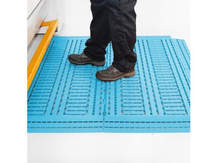 Černá náběhová hrana WORK-DECK - 60 x 12 x 2,5 cm
