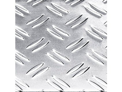 Hliníkový protiskluzový půlkruhový nášlap na schody ALU Step - 17,5 x 60 cm