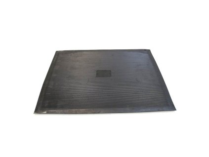 Gumová venkovní čistící vstupní rohož FLOMA - 60 x 80 x 2,2 cm