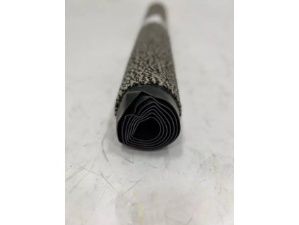 Antracitová vstupní rohož (2. jakost) FLOMA Portal (Cfl-S1) - délka 90 cm, šířka 120 cm, výška 0,75 cm