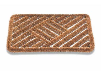Hnědá vstupní rohož FLOMA Natural Draco - 39 x 59 x 3 cm