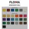 Tlumící dvouvrstvá antivibrační extrémně zátěžová podlahová guma (deska) FLOMA Sandwich - 200 x 100 x 3,6 cm