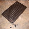 Černá gumová protiúnavová olejivzdorná ESD antistatická průmyslová rohož (role) - 10 m x 120 cm x 1 cm
