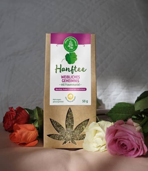 hanftee-fuer-frauen-mit-freuenmantel