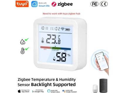 Tuya ZigBee Smart Home Temperature Humidity Sensor with BackLight LCD Works With Google Assistant and Need.jpg