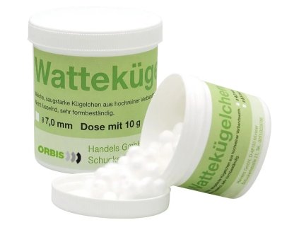 Vatové kuličky - dóza