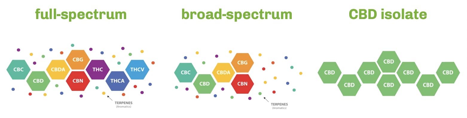 What is the difference between CBD oils of different spectrums 2