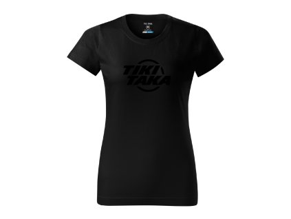triko damske cerna FRONT cerne logo orig