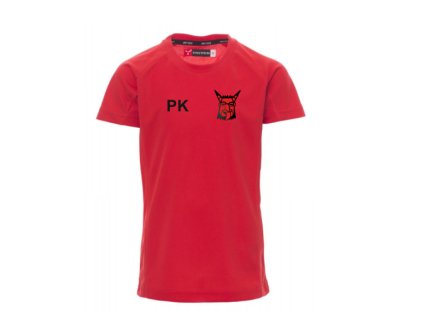 Unisex  funkční triko Tmaň červená (Velikost L, Barva Červená)