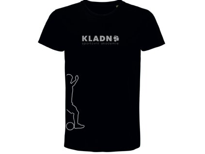 Vycházkové  triko nápis  SA KLADNO (Velikost 122=6 let, Barva Modrá)