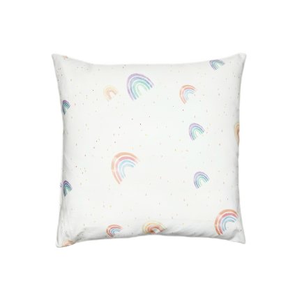 Náhradní potah na polštářek 40x40 cm Duha