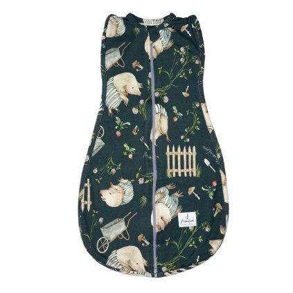 Swaddler Mimilove (spací pytel pro miminka) Krtek Black