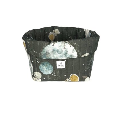 Velký prošívaný úložný organizér Vesmír