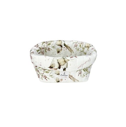 Malý prošívaný úložný organizér Golden Birds Rose