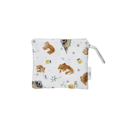 Malá nepromokavá taška Mimilove Méďa 24x20 cm