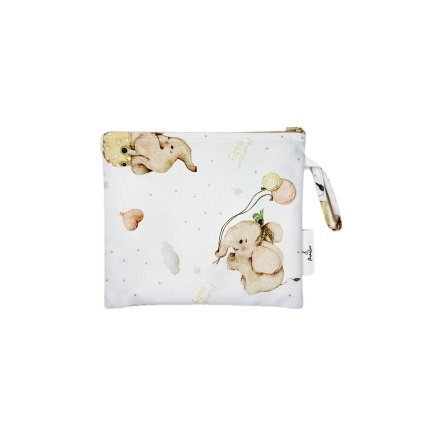 Malá nepromokavá taška Mimilove Slůňata 24x20 cm