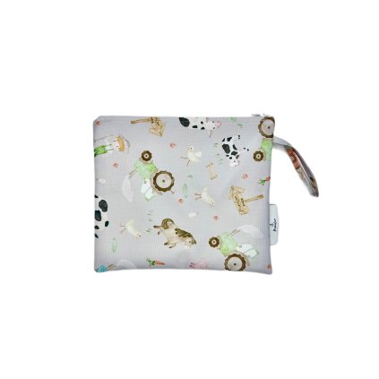 Malá nepromokavá taška Mimilove Farmář 24x20 cm