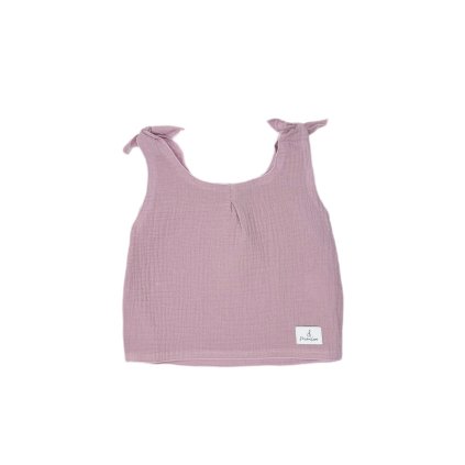 Mušelínová tunika vel. 2-4 let Růžová