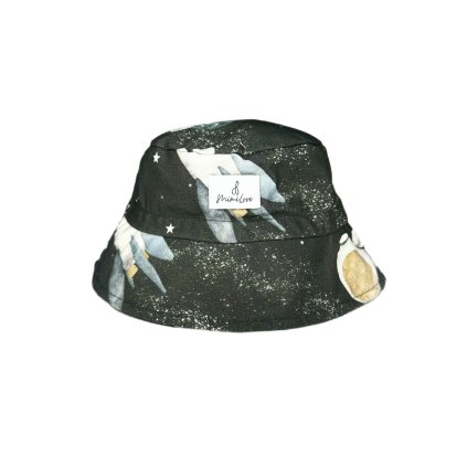 Bavlněný klobouček vel. 1-3 roky Vesmír