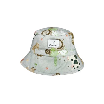 Bavlněný klobouček vel. 4-6 let Farmář