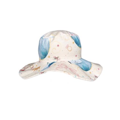 Bavlněný klobouček s MAŠLÍ vel. 2-3 roky Princezna