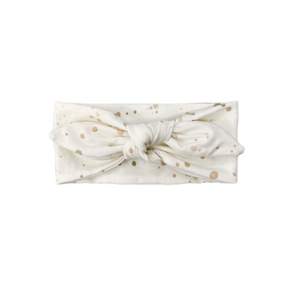 Čelenka s mašlí 0-6 měsíců Confetti