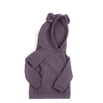 DĚTSKÁ MIKINA MEDVÍDEK FIALOVÝ