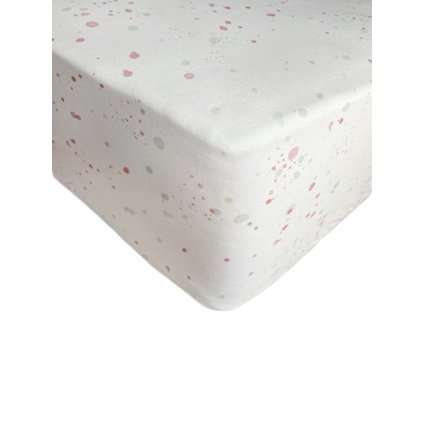 Bavlněné prostěradlo na přebalovací podložku 50x70 cm Confetti rose