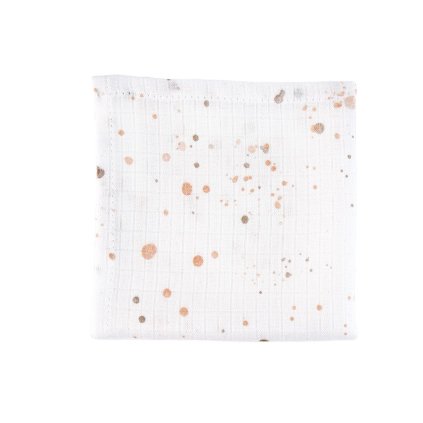 Mušelínová plenka 75x75 cm Confetti