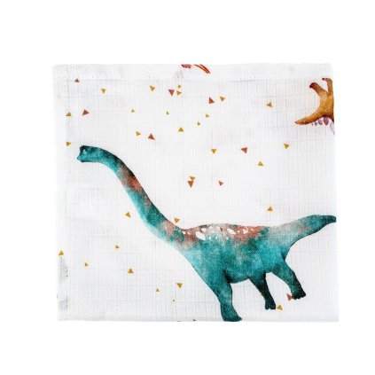 Mušelínová plenka 40x40 cm Dino