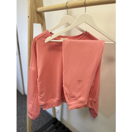 Dámská tepláková souprava Mimilove vel. L/XL Korálová