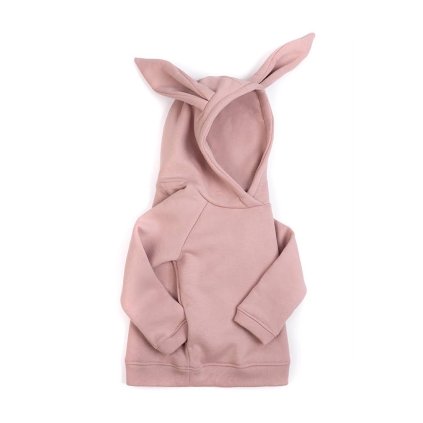 DĚTSKÁ MIKINA KRÁLÍČEK RŮŽOVÁ