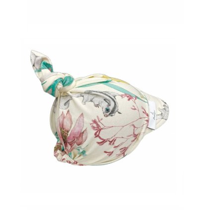 Bavlněný dětský šátek s kšiltem 1-5 let Australian Summer Nude