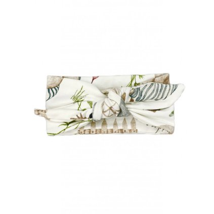 Čelenka s mašlí 2-5 let Krtek White