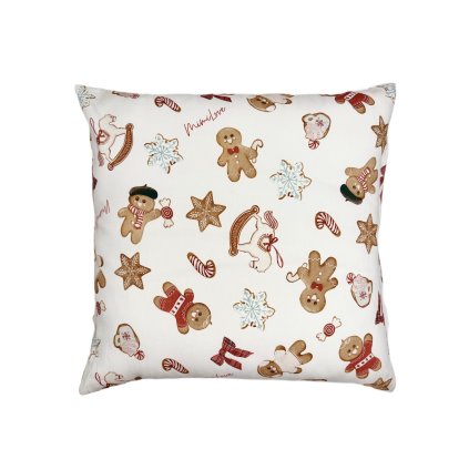 Náhradní potah na polštářek 40x40 cm Perníček