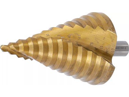 Stupňovitý vrták do kovu s titanovým povrchem, 6 - 60 mm - B74429
