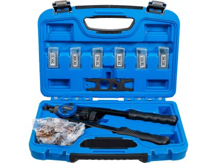 Sada kleští na nýtovací matice, M3 - M10, 68dílná, BGS 408